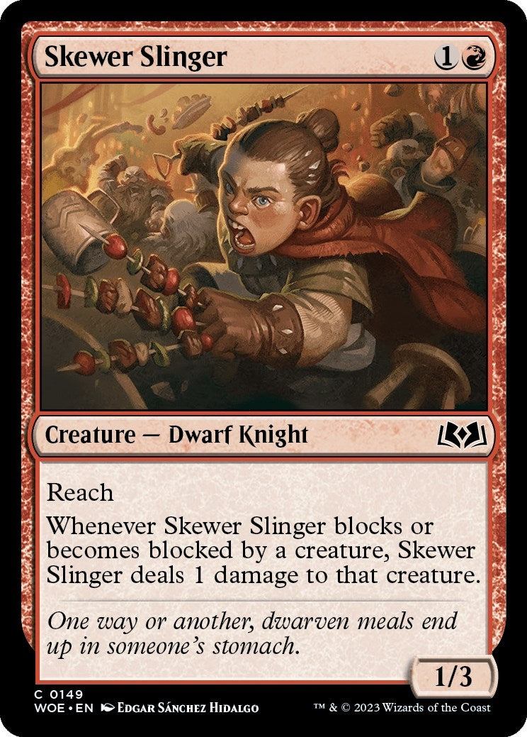 Image for Skewer Slinger (149) (WOE) - Magic: The Gathering