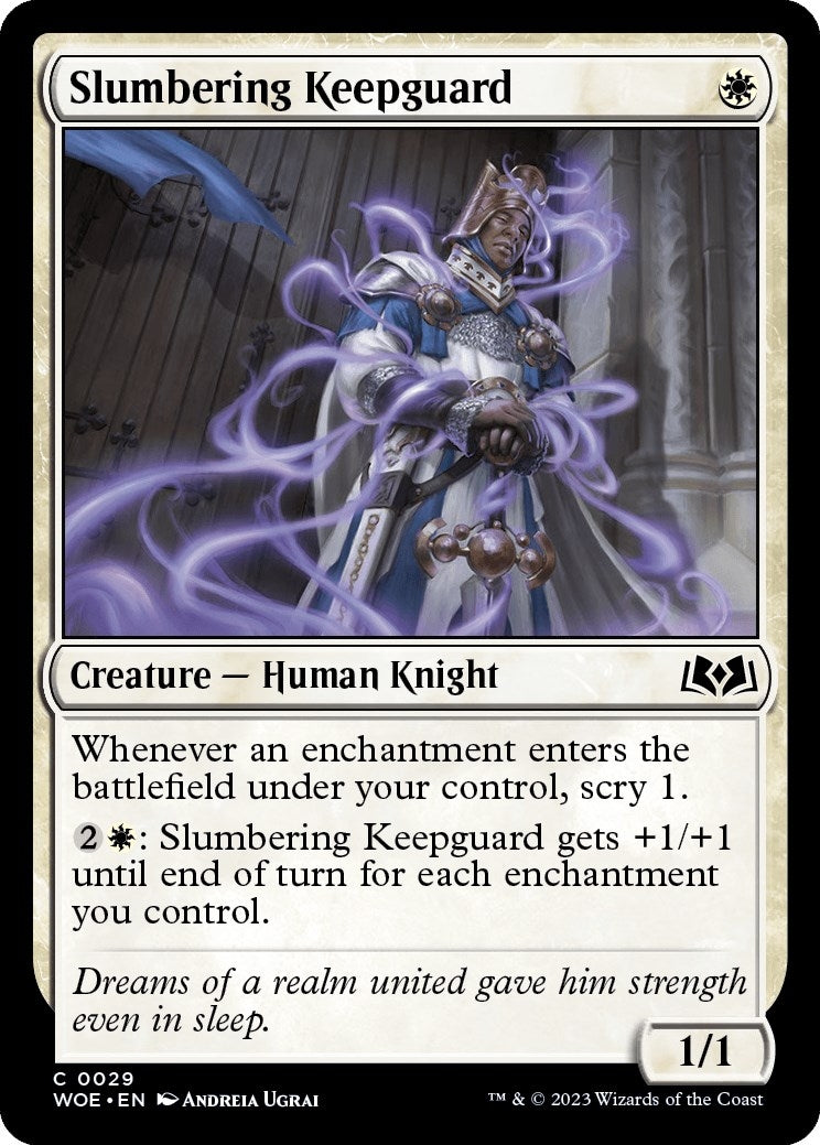 Image for Slumbering Keepguard (29) (WOE) - Magic: The Gathering
