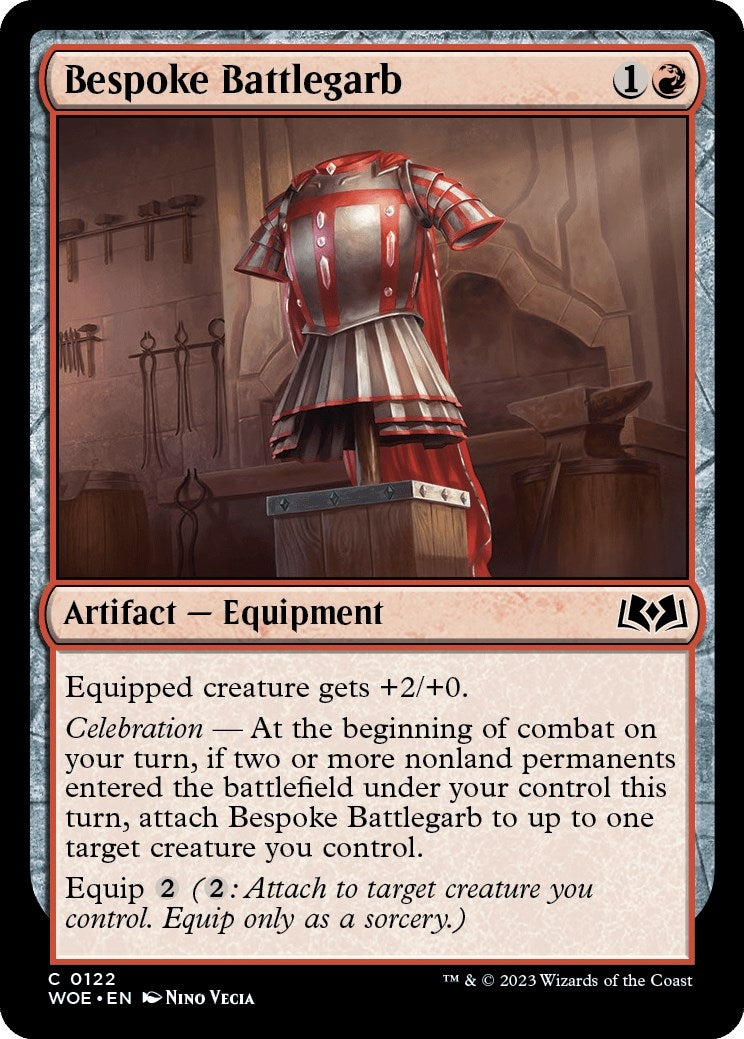Image for Bespoke Battlegarb (122) (WOE) - Magic: The Gathering