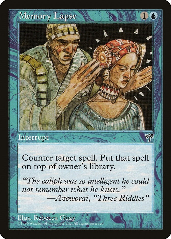 Image for Memory Lapse (MIR) - Magic: The Gathering