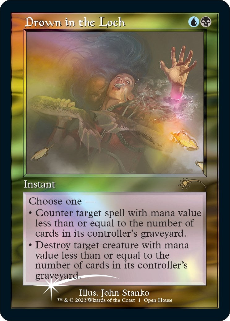 Image for Drown in the Loch (Retro Frame) (1) (OHP) - Magic: The Gathering