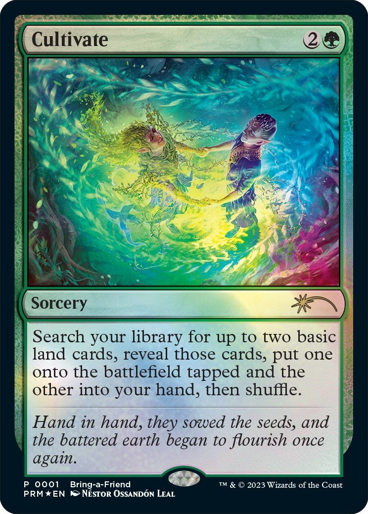Image for Cultivate (Bring-a-Friend Promo) (1) (UMP) - Magic: The Gathering