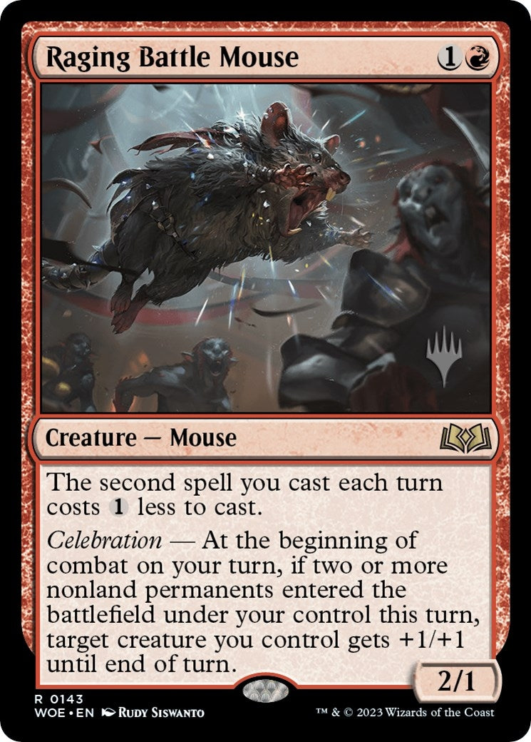 Image for Raging Battle Mouse (143) (PPWOE) - Magic: The Gathering