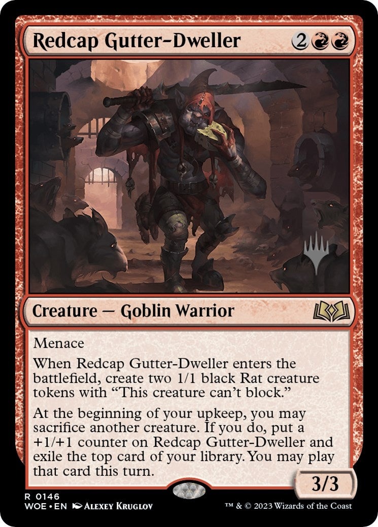 Image for Redcap Gutter-Dweller (146) (PPWOE) - Magic: The Gathering