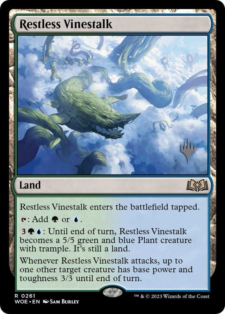 Image for Restless Vinestalk (261) (PPWOE) - Magic: The Gathering