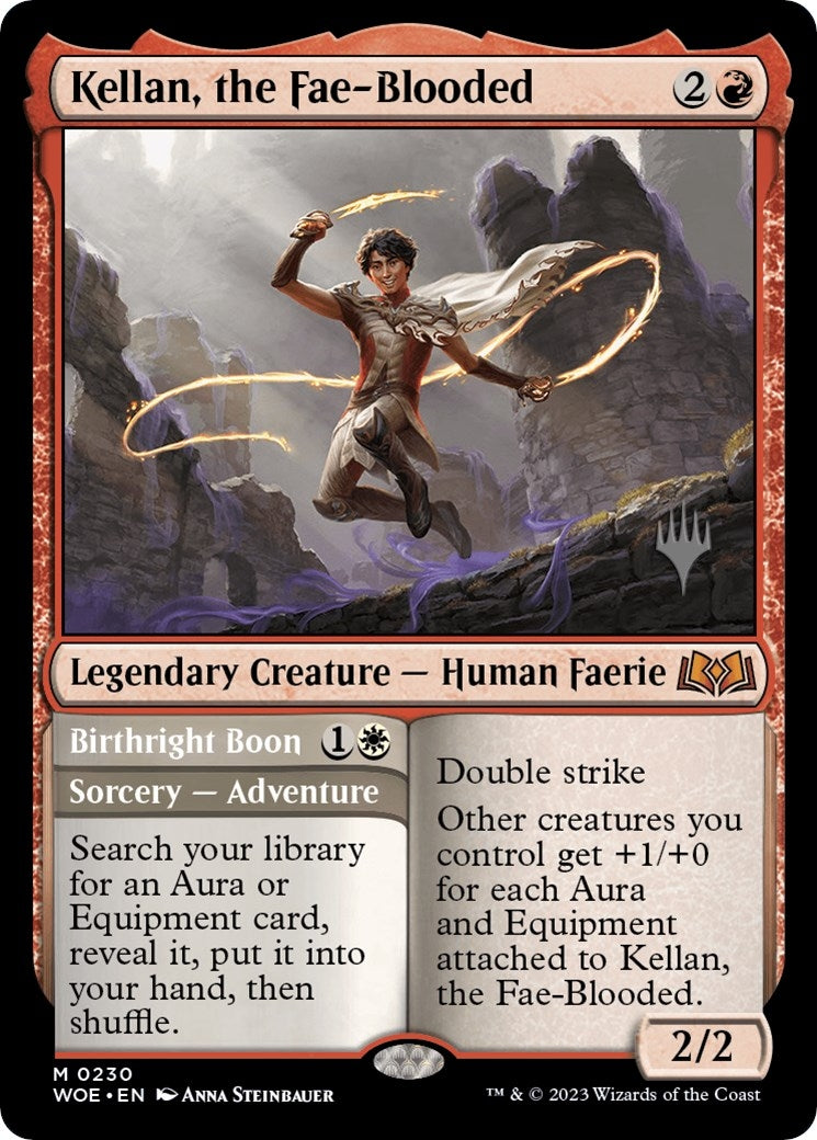 Image for Kellan, the Fae-Blooded (230) (PPWOE) - Magic: The Gathering