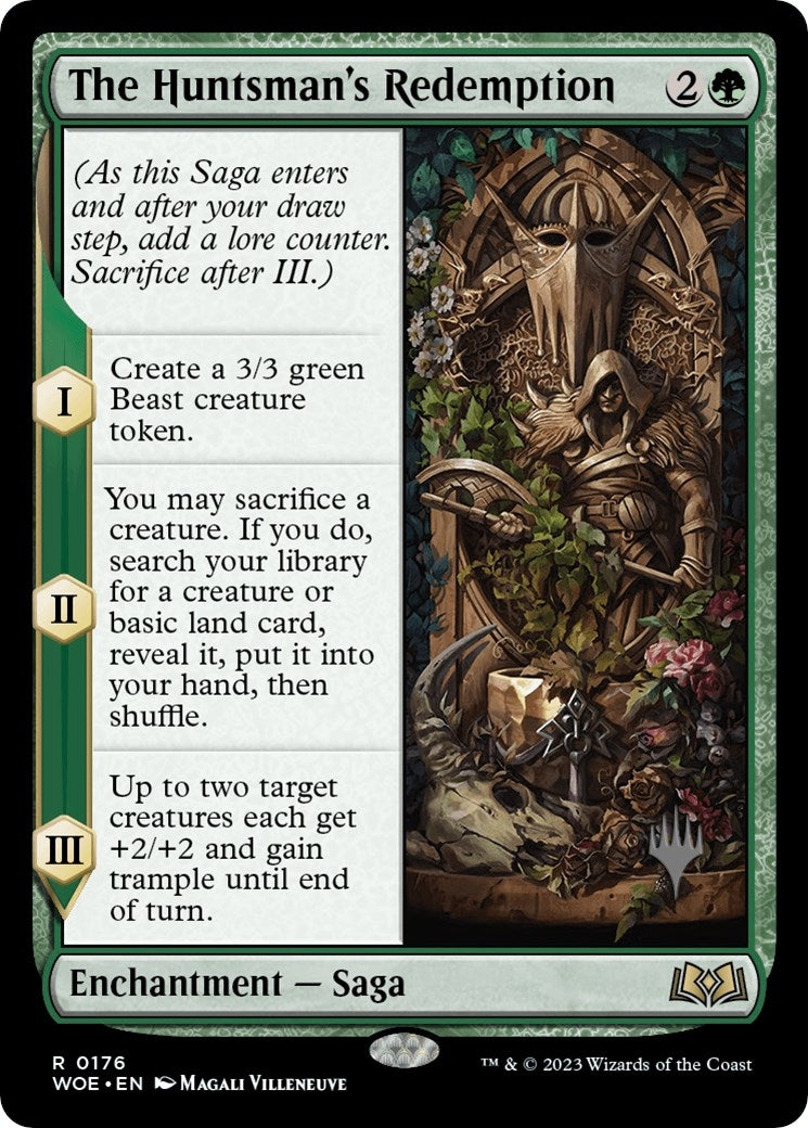 Image for The Huntsman's Redemption (176) (PPWOE) - Magic: The Gathering