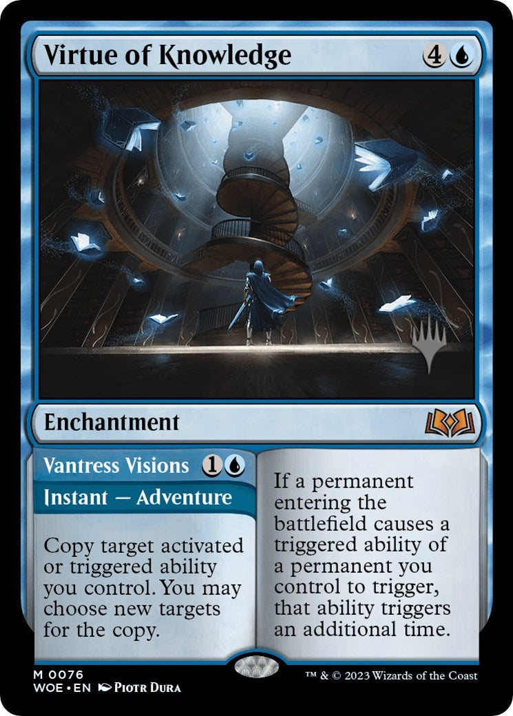 Image for Virtue of Knowledge (76) (PPWOE) - Magic: The Gathering