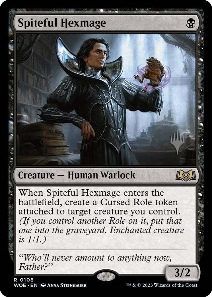 Image for Spiteful Hexmage (108) (PPWOE) - Magic: The Gathering