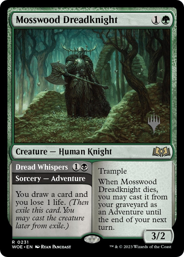 Image for Mosswood Dreadknight (231) (PPWOE) - Magic: The Gathering