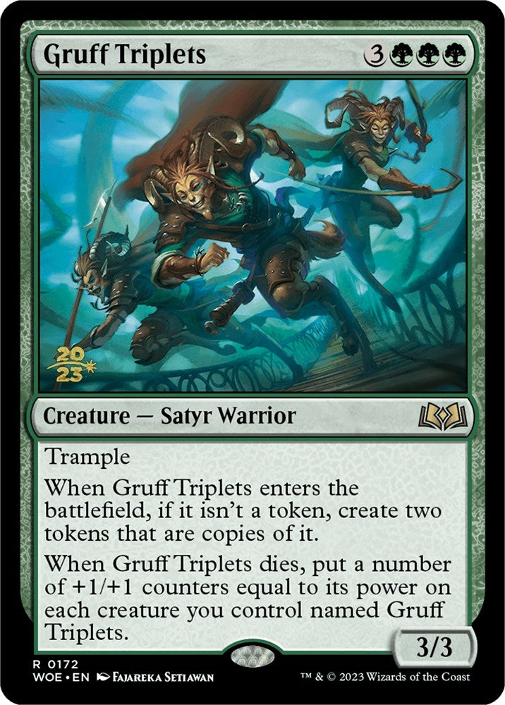 Image for Gruff Triplets (172) (PRE) - Magic: The Gathering
