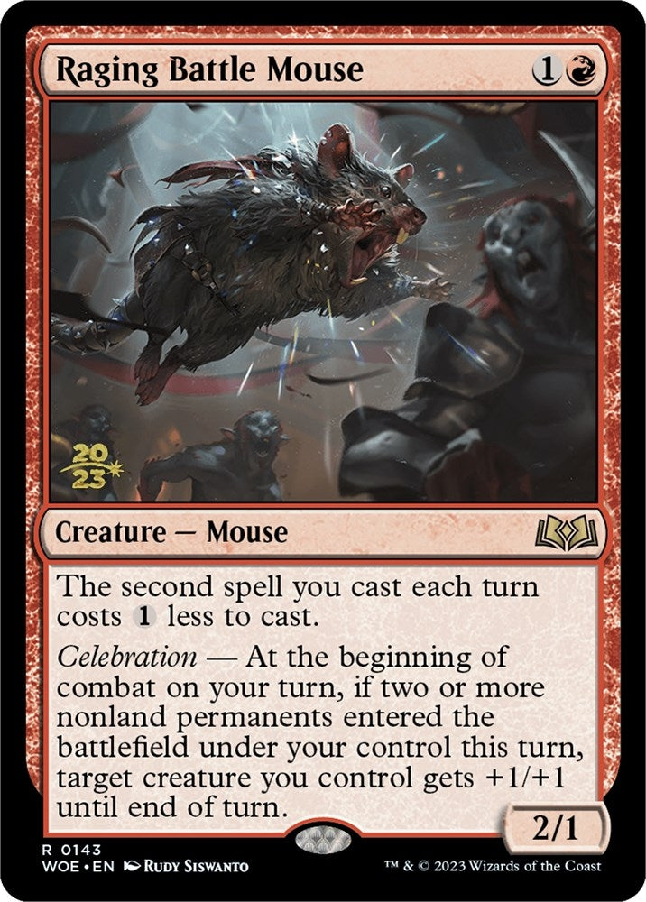 Image for Raging Battle Mouse (143) (PRE) - Magic: The Gathering
