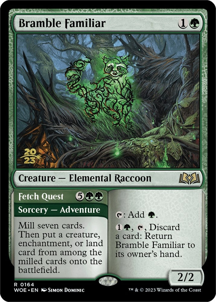 Image for Bramble Familiar (164) (PRE) - Magic: The Gathering