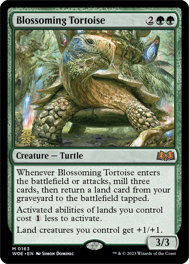 Image for Blossoming Tortoise (163) (PRE) - Magic: The Gathering