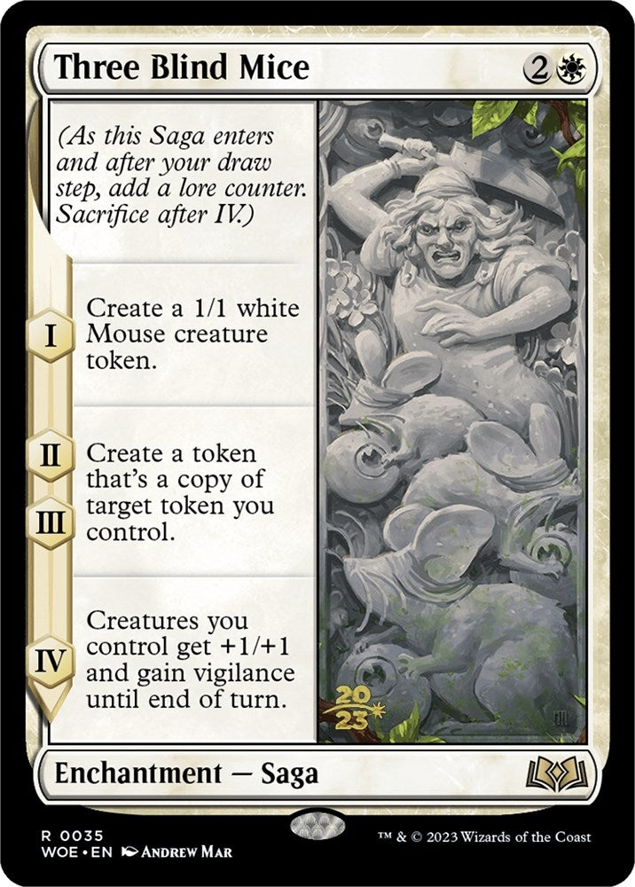 Image for Three Blind Mice (35) (PRE) - Magic: The Gathering
