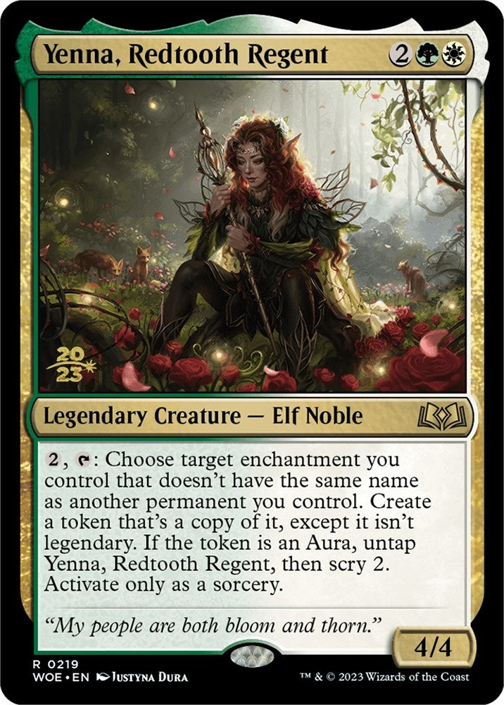 Image for Yenna, Redtooth Regent (219) (PRE) - Magic: The Gathering