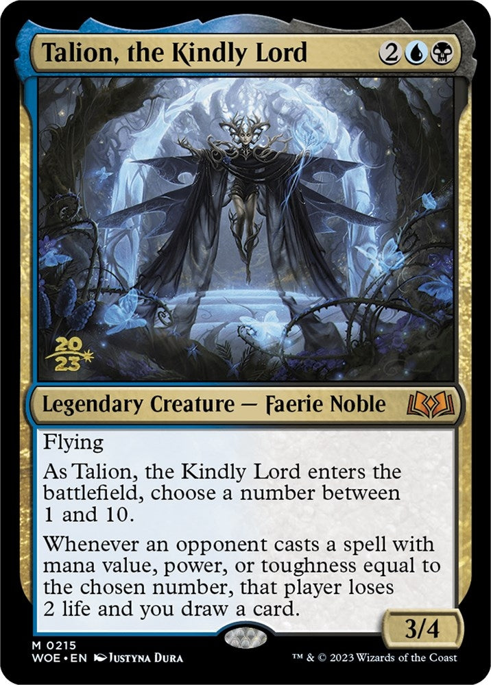 Image for Talion, the Kindly Lord (215) (PRE) - Magic: The Gathering