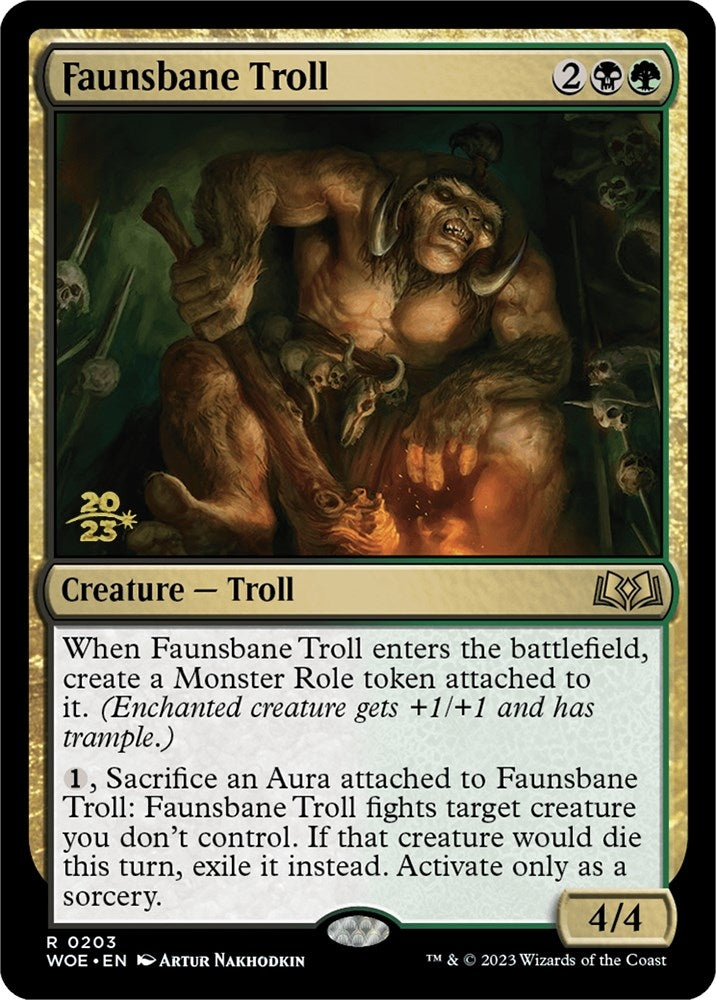Image for Faunsbane Troll (203) (PRE) - Magic: The Gathering