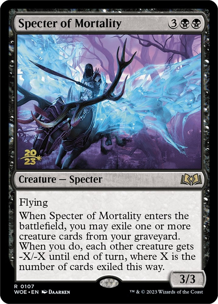 Image for Specter of Mortality (107) (PRE) - Magic: The Gathering