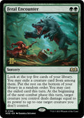 Image for Feral Encounter (169) (PRE) - Magic: The Gathering