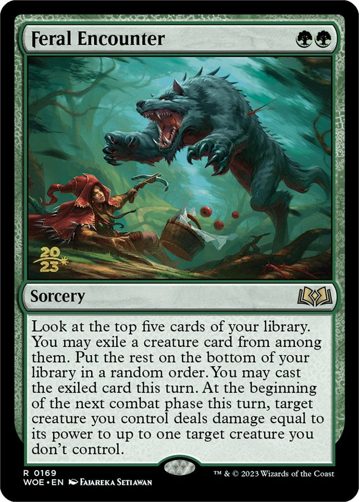 Image for Feral Encounter (169) (PRE) - Magic: The Gathering