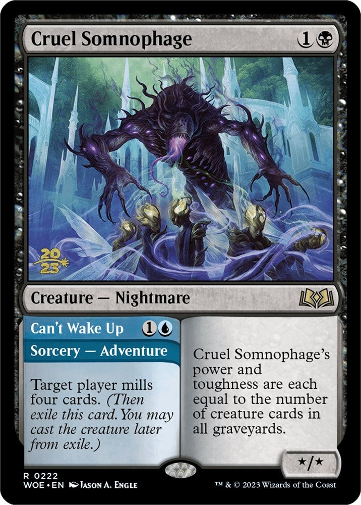 Image for Cruel Somnophage (222) (PRE) - Magic: The Gathering