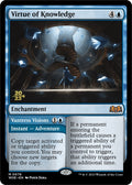Image for Virtue of Knowledge (76) (PRE) - Magic: The Gathering