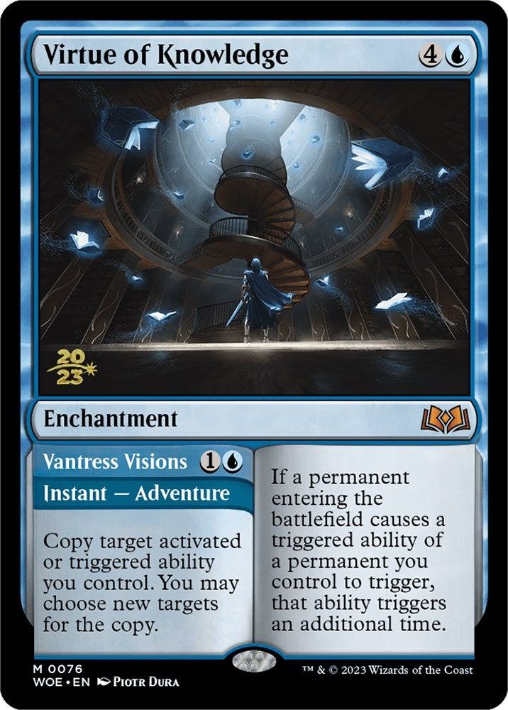 Image for Virtue of Knowledge (76) (PRE) - Magic: The Gathering