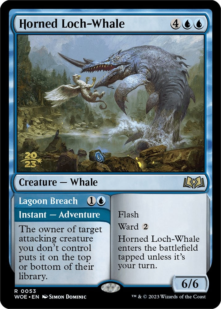 Image for Horned Loch-Whale (53) (PRE) - Magic: The Gathering