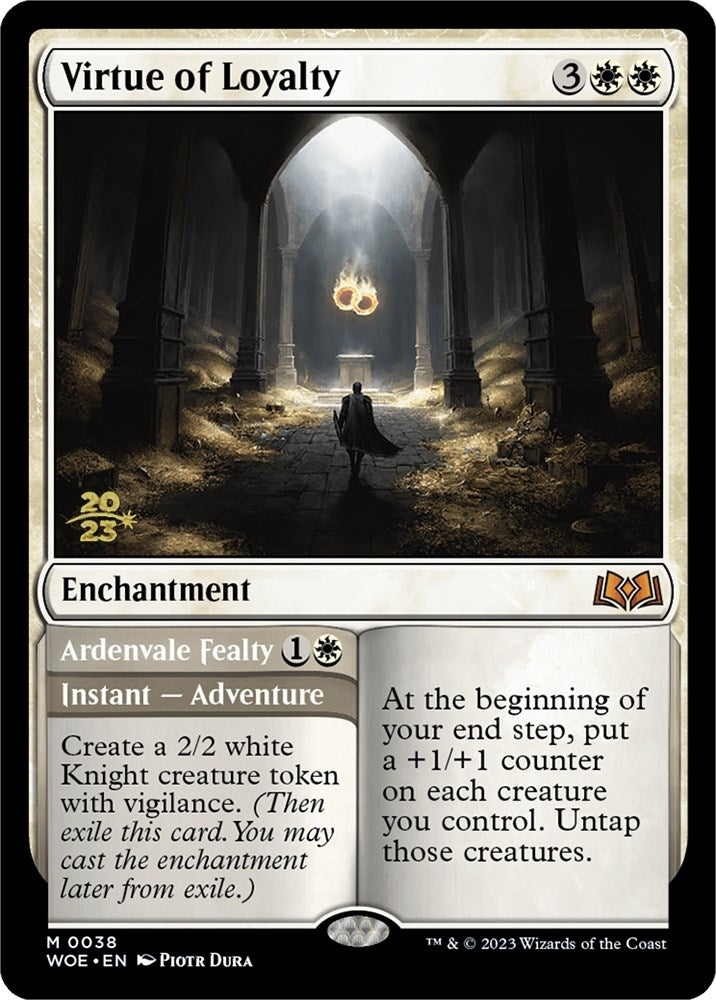 Image for Virtue of Loyalty (38) (PRE) - Magic: The Gathering