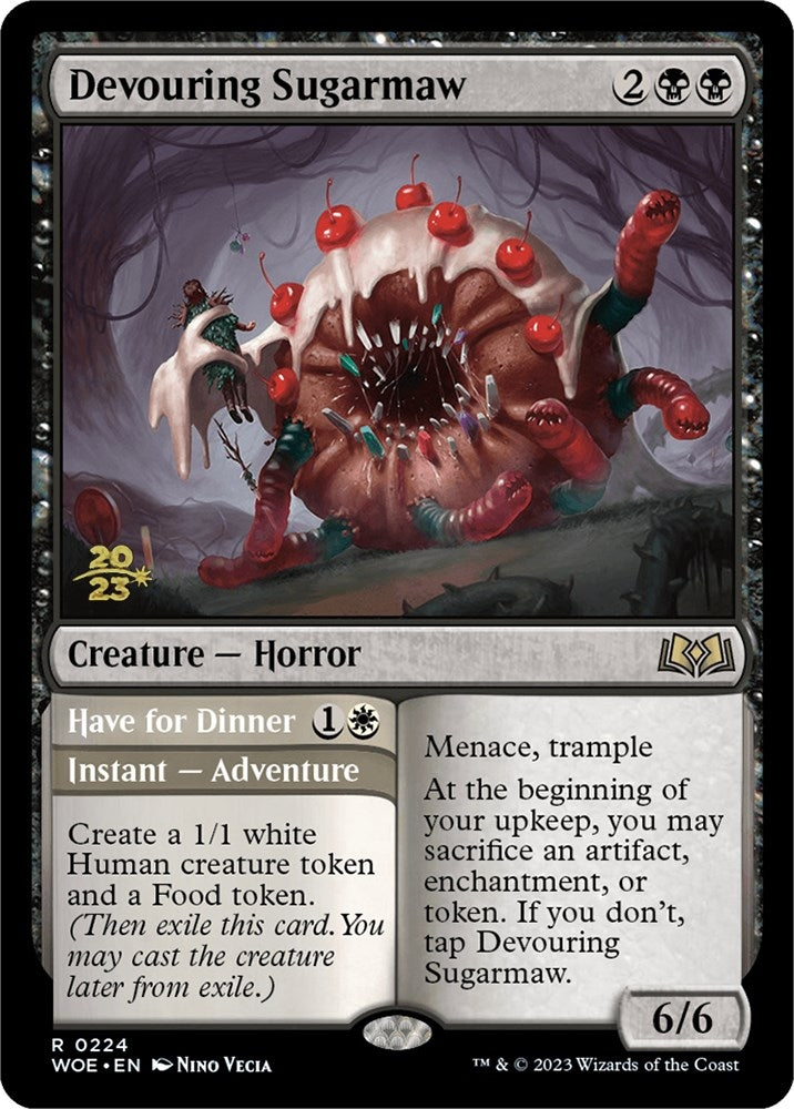 Image for Devouring Sugarmaw (224) (PRE) - Magic: The Gathering