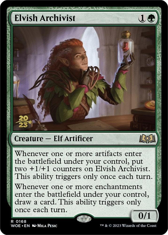 Image for Elvish Archivist (168) (PRE) - Magic: The Gathering