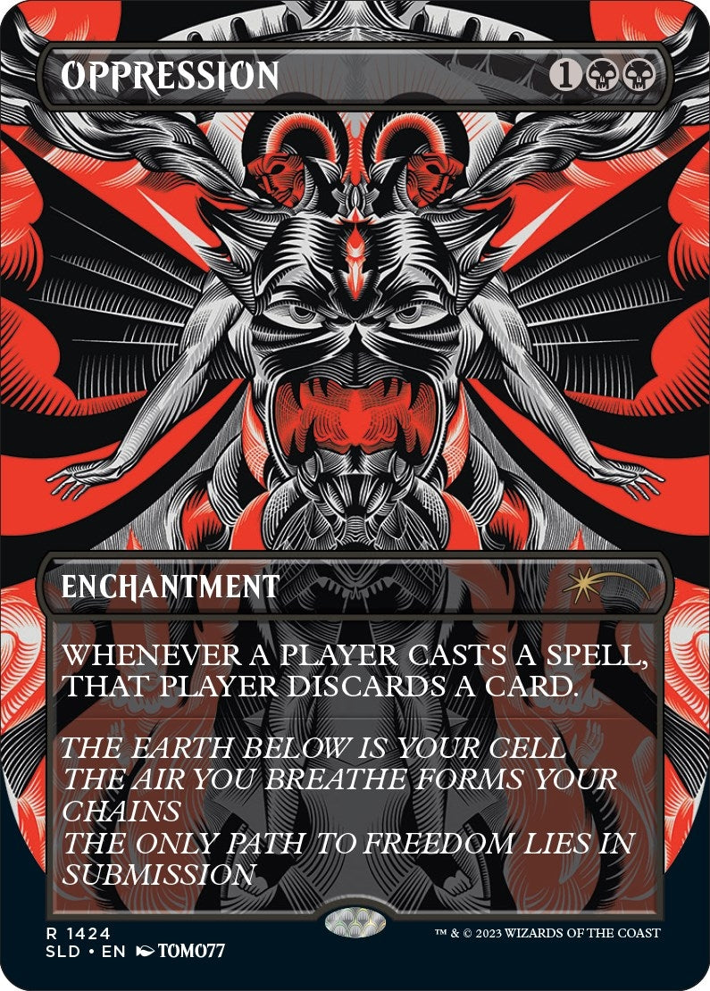 Image for Oppression (1424) (SLD) - Magic: The Gathering