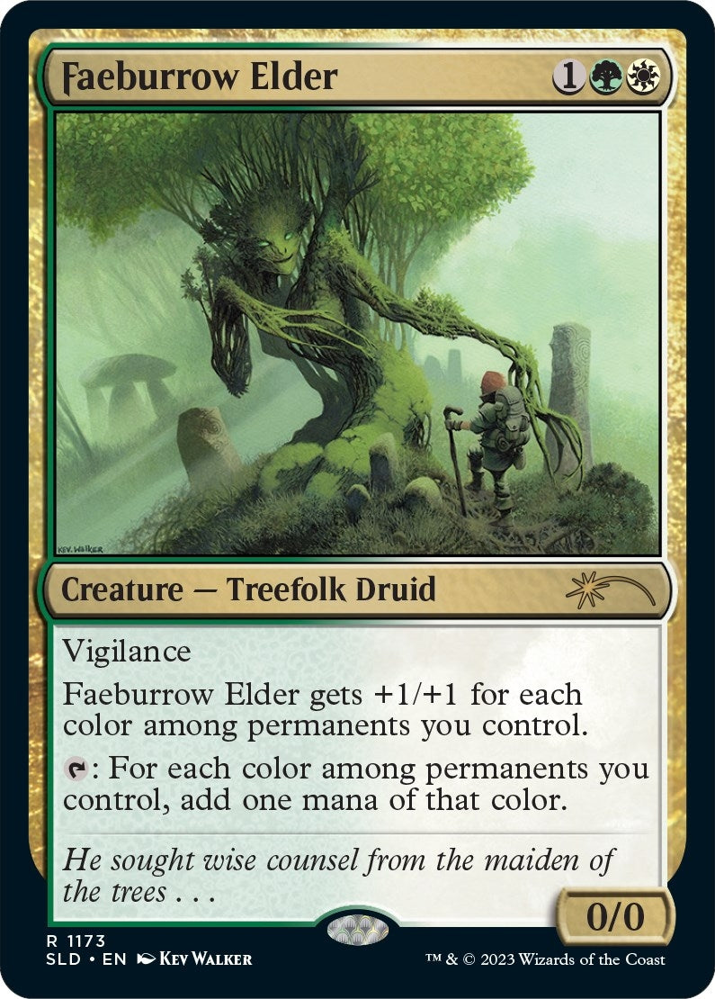 Image for Faeburrow Elder (1173) (SLD) - Magic: The Gathering
