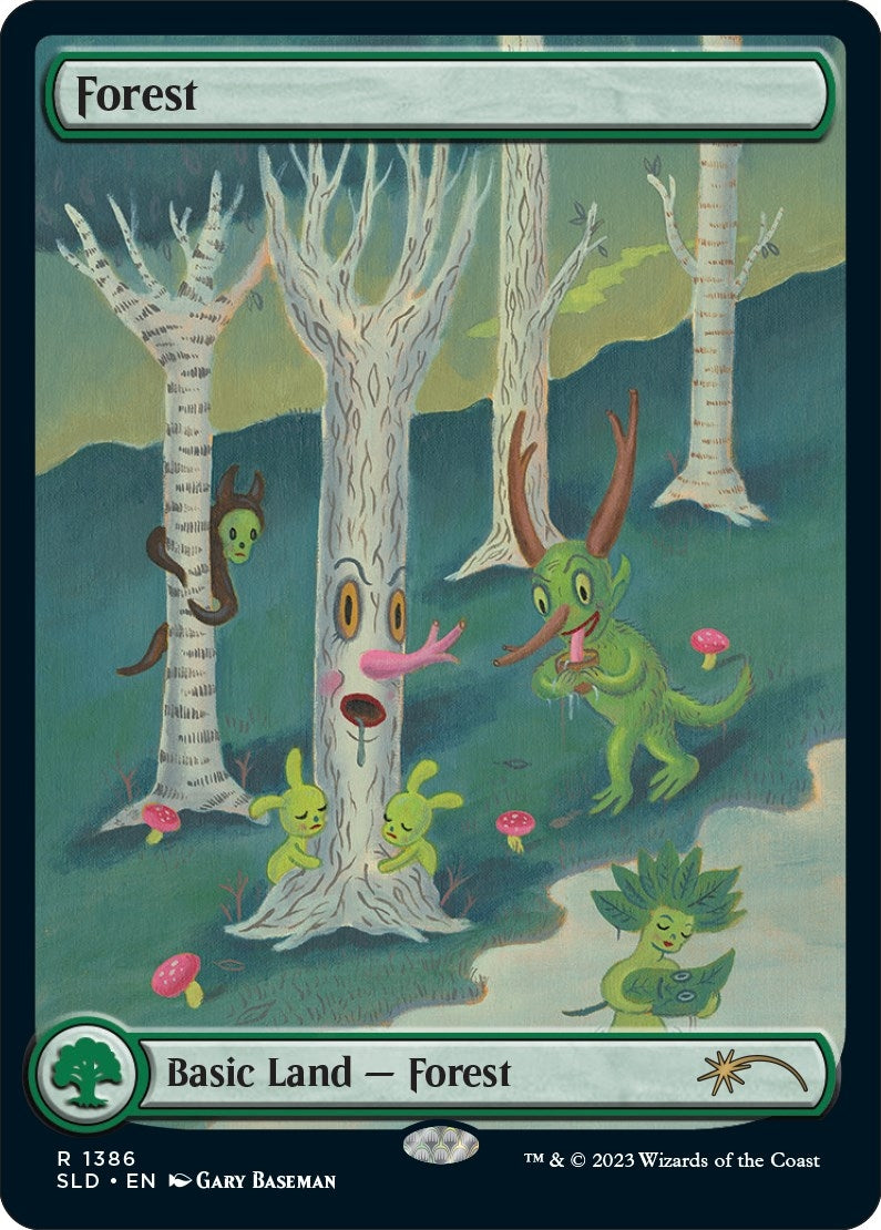 Image for Forest (1386) (1386) (SLD) - Magic: The Gathering