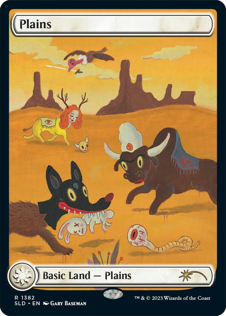 Image for Plains (1382) (1382) (SLD) - Magic: The Gathering