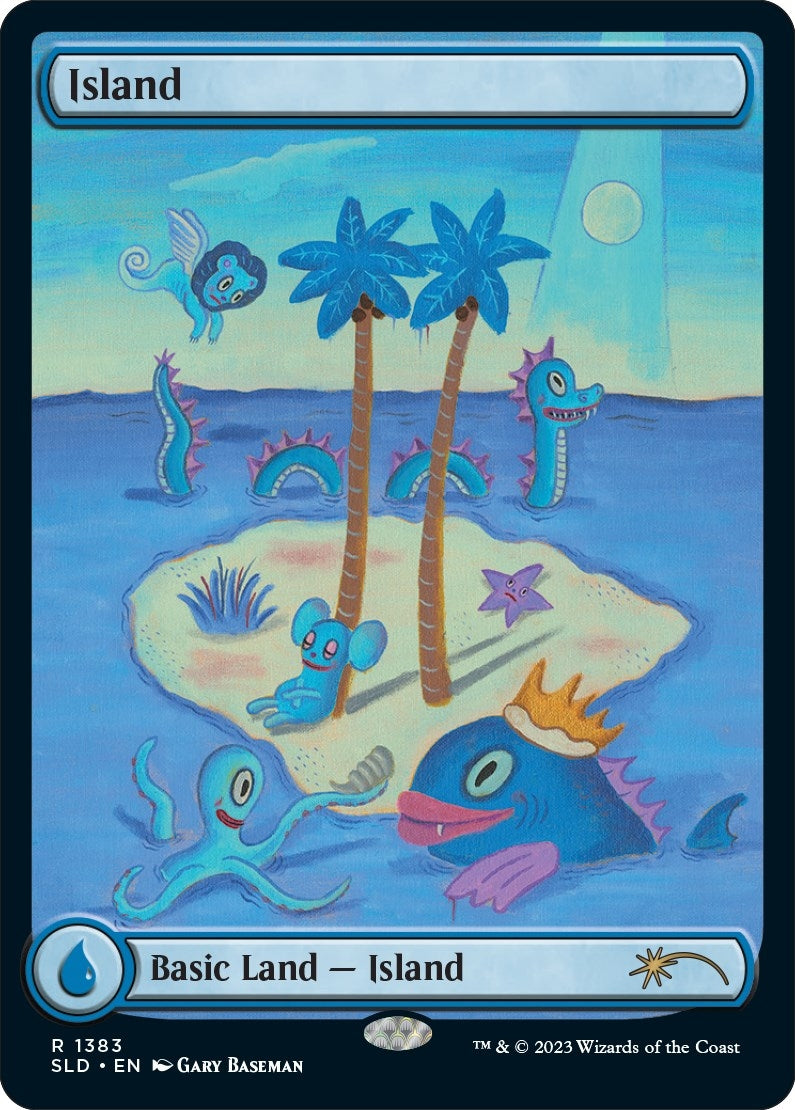 Image for Island (1383) (1383) (SLD) - Magic: The Gathering