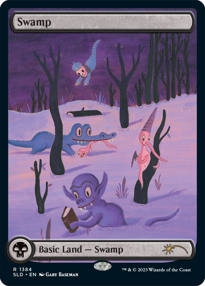Image for Swamp (1384) (1384) (SLD) - Magic: The Gathering