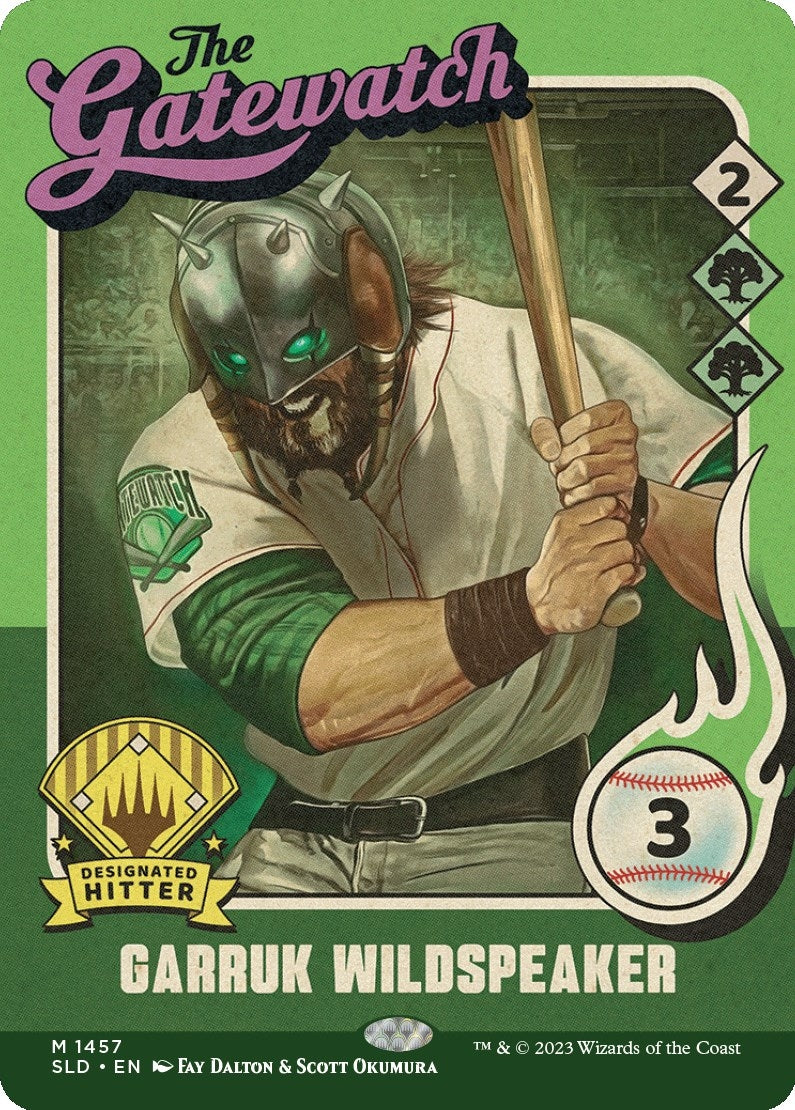 Image for Garruk Wildspeaker (1457) (1457) (SLD) - Magic: The Gathering
