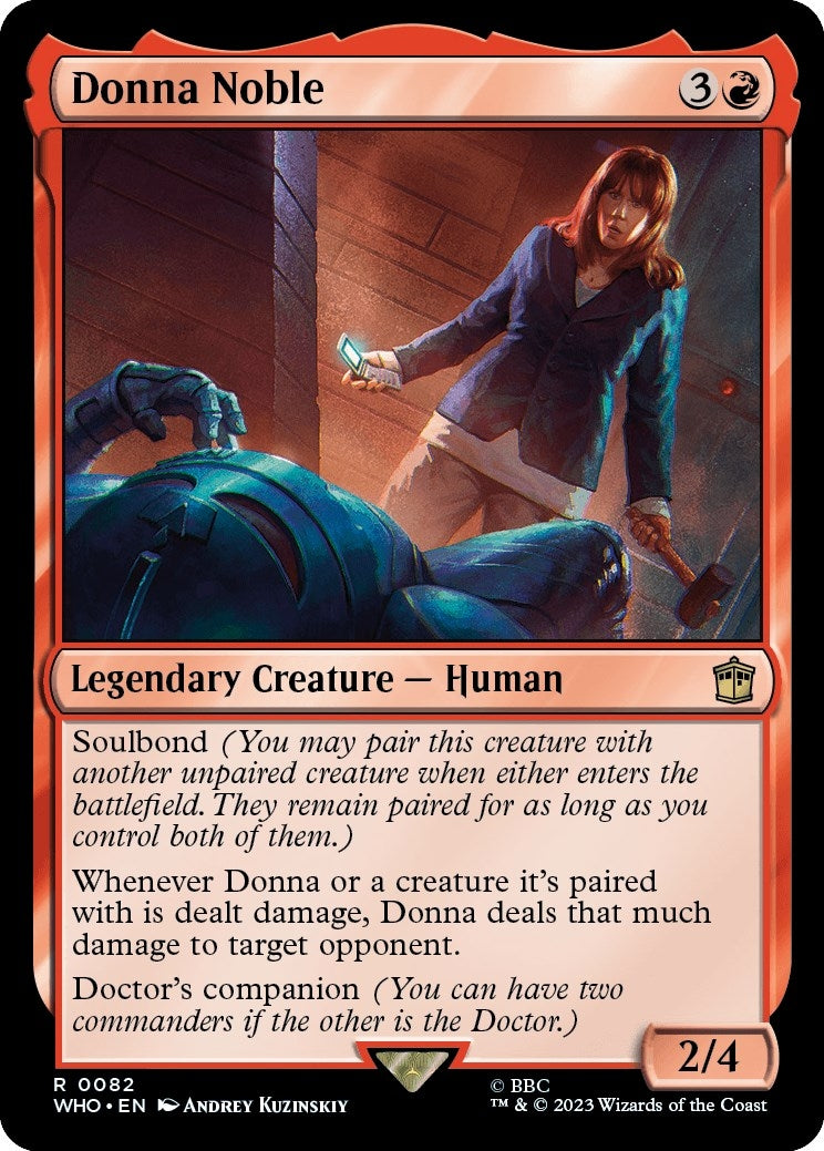 Image for Donna Noble (82) (WHO) - Magic: The Gathering