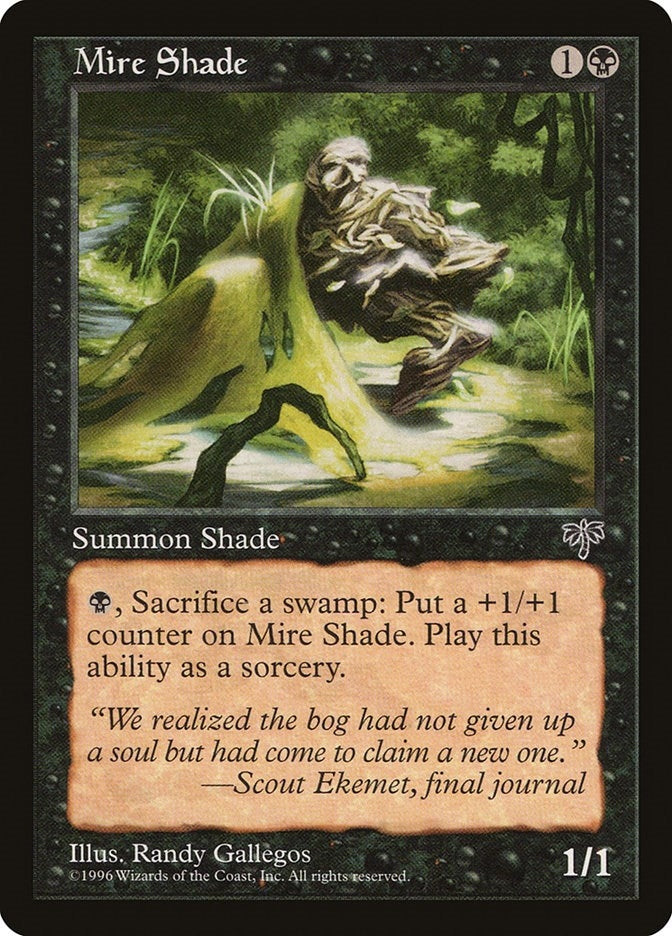 Image for Mire Shade (MIR) - Magic: The Gathering