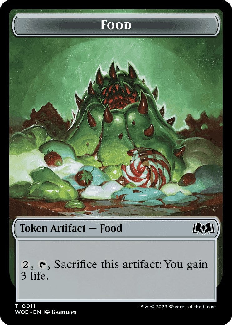 Image for Food Token (0011) (11) (WOE) - Magic: The Gathering