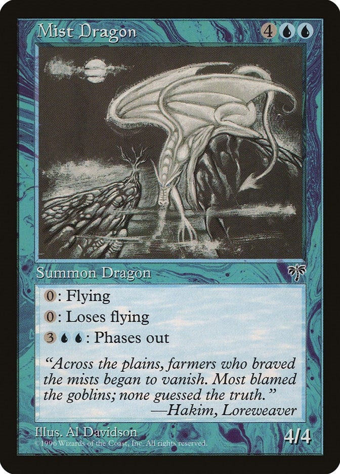 Image for Mist Dragon (MIR) - Magic: The Gathering