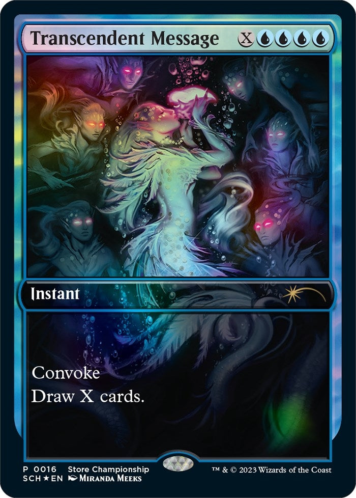Image for Transcendent Message (16) (GAME) - Magic: The Gathering