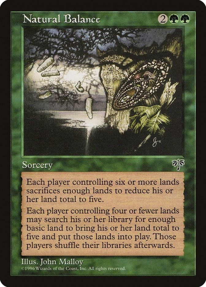 Image for Natural Balance (MIR) - Magic: The Gathering