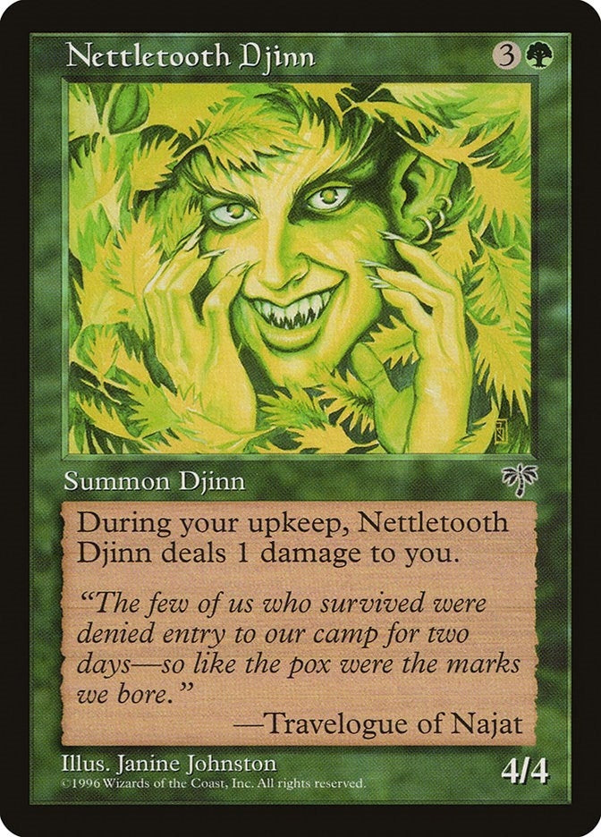 Image for Nettletooth Djinn (MIR) - Magic: The Gathering