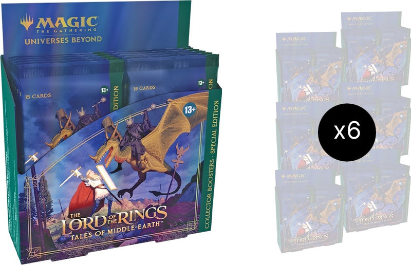 Image for The Lord of the Rings: Tales of Middle-earth - Special Edition Collector Booster Display Case - Magic: The Gathering