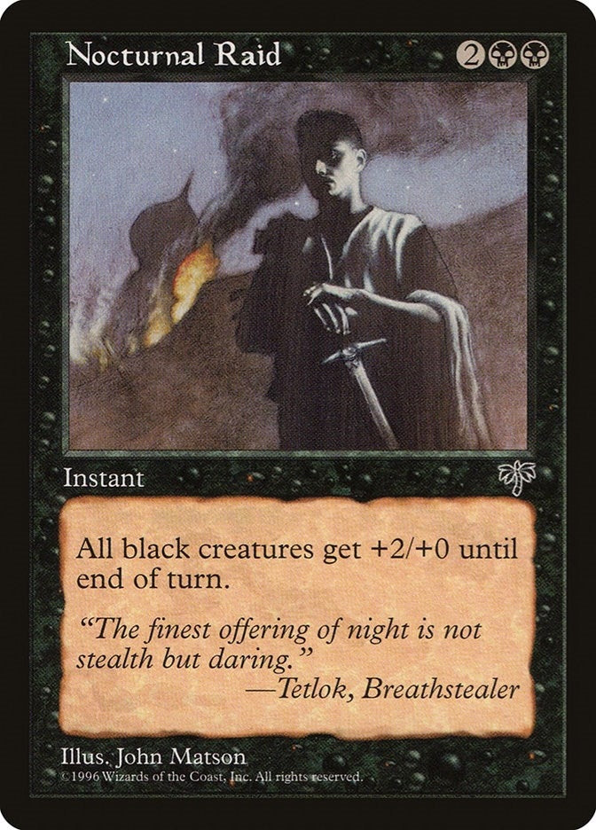 Image for Nocturnal Raid (MIR) - Magic: The Gathering