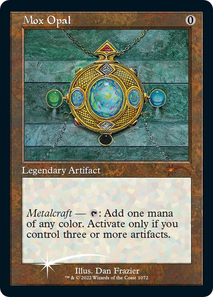 Image for Mox Opal (Retro Frame) (Foil Etched) (1072) (SLD) - Magic: The Gathering