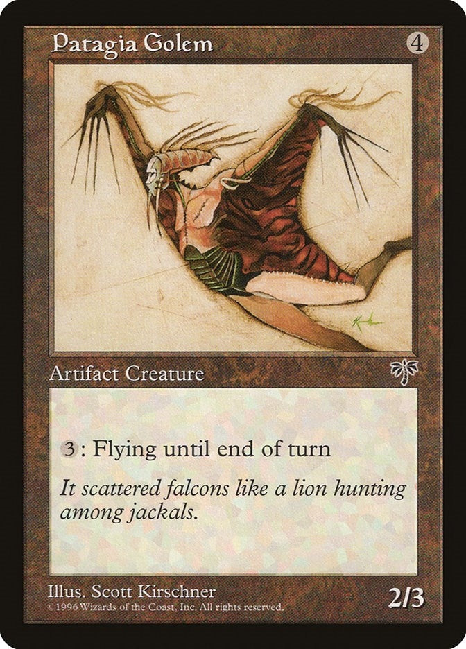Image for Patagia Golem (MIR) - Magic: The Gathering
